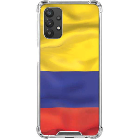 Colombia Flag Galaxy A32 5G Clear Case